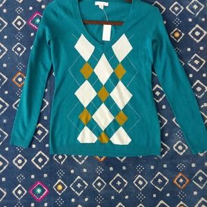 Argyle sweater